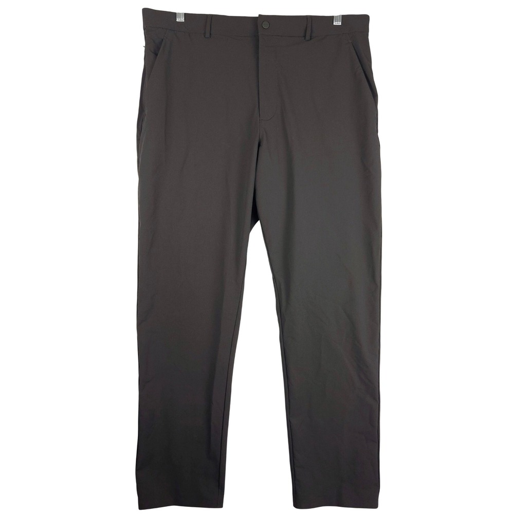 RLX Ralph Lauren Mens Golf Pants‎ Charcoal Gray Stretch 36x30 (Fits 37x29)